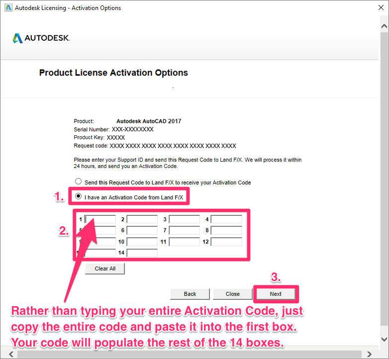 Autodesk autocad 2013 activation code free trial